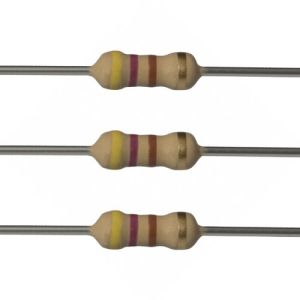 Resistor 1/4watt 470R (500 pcs)