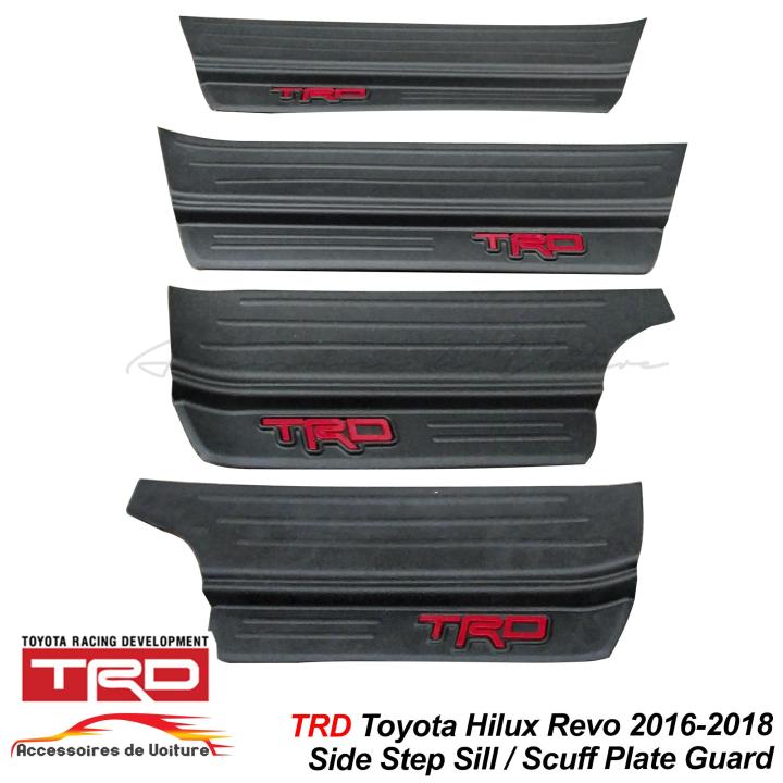 Toyota Hilux Revo 2016-2018 TRD Door Side Stepsill | Lazada PH