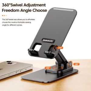 Giá đỡ điện thoại iPad iPhone máy tính bảng tablet hợp kim nhôm chân xoay 360 gấp gọn Y23 X23