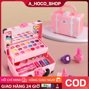Bộ Dụng Cụ Làm Đẹp Mỹ Phẩm Cho Trẻ Em 17 Chiếc Bộ Hộp Trang Điểm Không Độc Hại Bộ Quà Tặng Sinh Nhật Cho Bé Gái Bộ Trang Điểm Cho Trẻ Em Bộ Trang Điểm Cho Trẻ Em Đồ Chơi Trang Điểm Cho Bé Gái