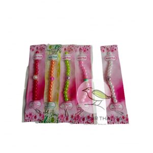 Isi 50 Pcs Souvenir Pernikahan Konektor Masker Kristal Murah Kemas Alas Shaby / Hadiah Ulang Tahun