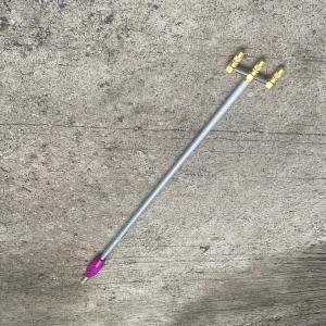 ก้านพ่นยาซิ่ง3หัว ก้านอลูมิเนียมน้ำหนักเบามือความยาว 90ซม.