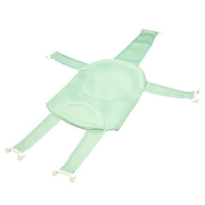 [SG STOCK] Adjustable Newborn Pillow Seat Baby Non-slip Cross Shaped Shower Cradle Bath Net Mat Bathtub Bed Seat