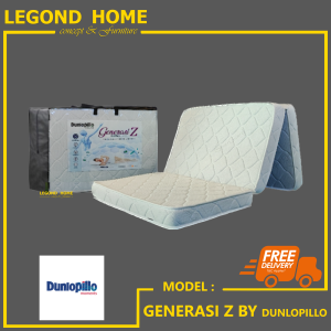 Dunlopillo Klasik / Generasi Z / Foldable 4” Single Mattress / Delivery Malaysia / Legond Home / TILAM