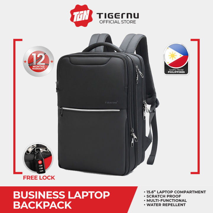 Tigernu T B3983 Anti Theft 15.6 inch Laptop Backpack Bag with FREE Lock Lazada PH