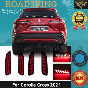 TOYOTA COROLLA CROSS 2020~ 2026 DYNAMIC RUNNING SIGNAL REAR BUMPER REFLECTOR BRAKE LIGHT LAMP