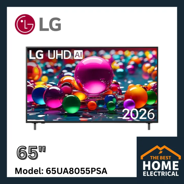 LG 4K AI Smart TV UA80 Series 55" | 65"