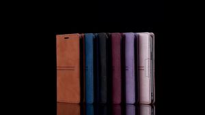 ซองหนังพลิกสำหรับ Redmi Note 7 8 9 9S 9T 10 Pro Max 10S 11 SE 11E 4G 5G พร้อมช่องใส่บัตรและกระเป๋า