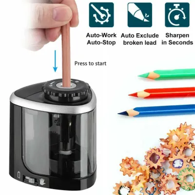 Electric Pencil Sharpener Touch Switch Color Pencil Sharpener For School Office