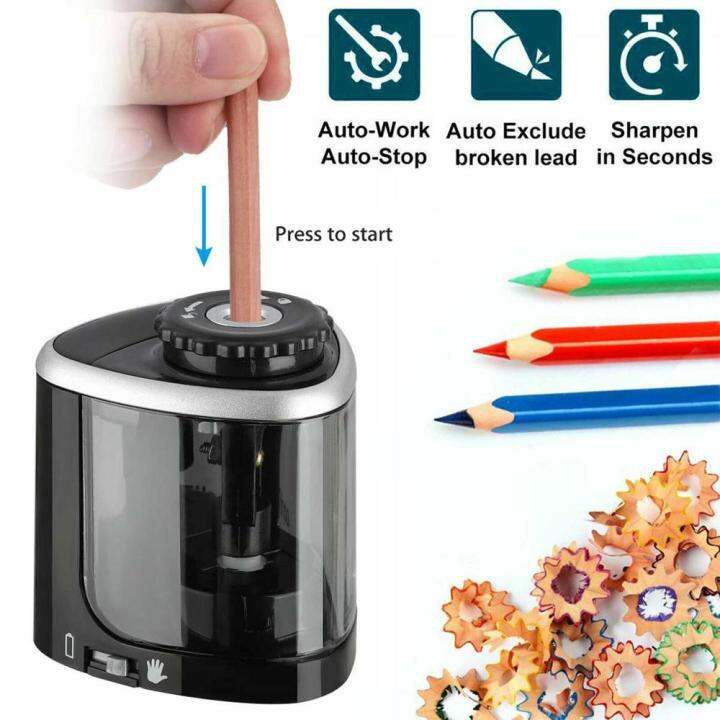 Electric colored pencil deals sharpener