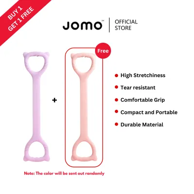 ✅SG Ready Stocks✅【Buy 1 Get 1 Free】JOMO 8 Shaped Yoga Resistance Band Yoga Stretching Strap Belt Band Tensioner