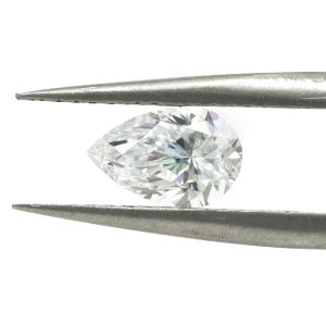 HPHT Cultivation Lab Grown Diamond D E Color VVS1 VS1 SI2 Clarity Pear Brilliant Cut With GEMID Certificate For Jewerly Making