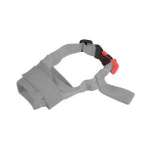 TEWUB Bite Chew Dog Mouth Cover Anti Barking Adjustable Dog Muzzle Portable Mesh Dog Mouthpiece Puppy