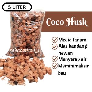 Cocohusk kura kura - potongan sabut kelapa