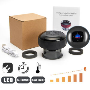 เครื่องนวดตัวป้องสุญญากาศอัจฉริยะSmart Vacuum Cupping Massager การบำบัดด้วยความร้อนด้วยแสงสีแดง การฝังเข็มด้วยแรงดันสูญญากาศสลิมมิ่ง