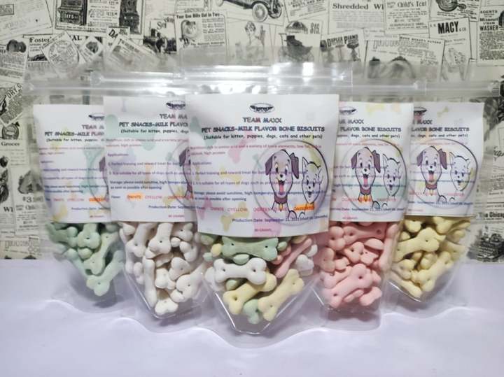 Dog Bone Biscuits (dog treats/training treats) Lazada PH