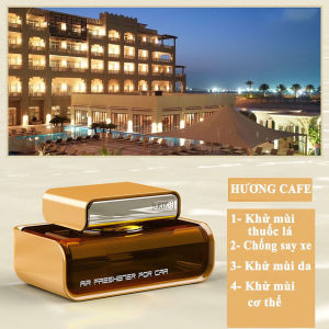 Nước hoa dầu thơm ô tô xe hơi cao cấp DUKE chiết xuất hoàn toàn từ thiên nhiên khử mùi chống say xe đặt taplo ô tô