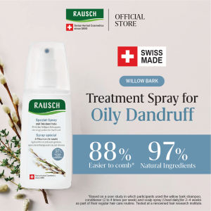 RAUSCH Treatment Spray Conditioner with Willow Bark - For Oily Dandruff 100ml