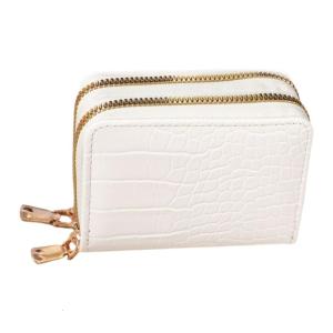 Fashionable Embossed Texture Wallet Delicate PU Leather Short Wallet Purse Accessory for Cards and