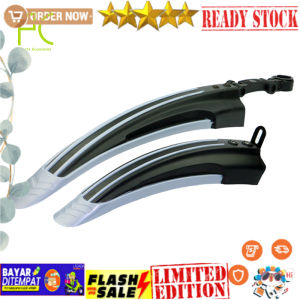 SPAKBOR SEPEDA UNIVERSAL DEPAN & BELAKANG 2 PCS (spatbor sepeda depan belakang / spakboard spakbor sepeda variasi / spakbor sepeda BMX / aksesories sepeda aksesoris sepeda variasi / spakbor sepeda mtb spakbor rockbros elastis / spakbor sepeda kecil )