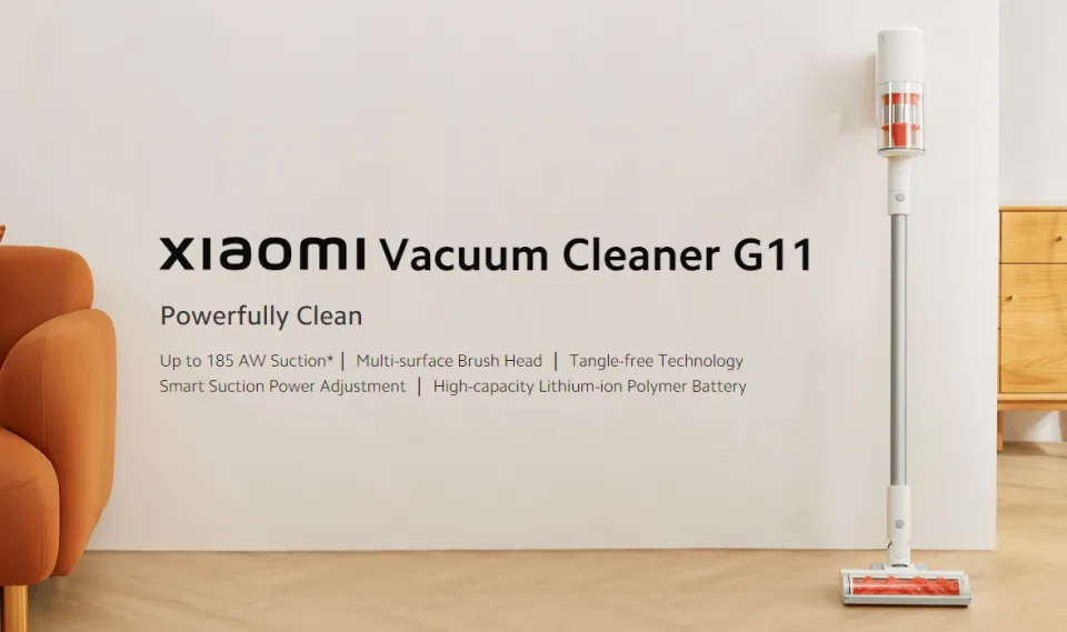 Xiaomi G10 Plus Cordless Vacuum Cleaner with Wiping Function, 4-in-1  Battery Vacuum Cleaner, Up to 65 Minutes Running Time, 600 ml Vacuum  Cleaner for