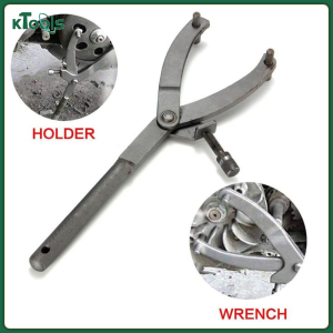 Ktools ตัวจับชามคลัทช์ ถอดชามคลัช ล้อคลัทช์โรเตอร์เฟือง Spanner ประแจเครื่องมือ ตัวยึดมอเตอร์กำจัดดึงเครื่องมือสำหรับ