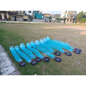 Rọng Cá JEANG YUE Màu Xanh Nhã Lam Khung Kim Loại