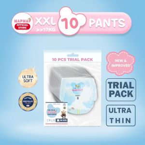 Napnap Baby Pants Diaper MEDIUM LARGE XL XXL Ultra Absorbent No Leaks Soft