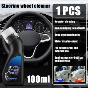 Car Interior Cleaner 100ml Car Multi Purpose Detailing Ceiling car cleaner Suitable for panels leather seats headliners dashboards etc