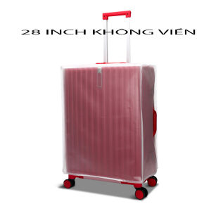Trùm bọc vali Trắng EVA 20-24-28-30 inch không viền toàn thân nhiều size chống nước {cao cấp}
