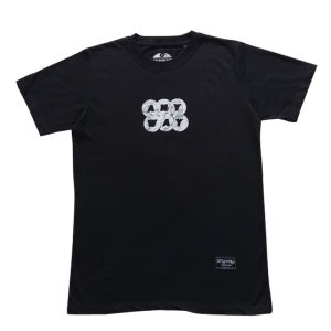 Anyway Kaos Pendek "Font" Black 569