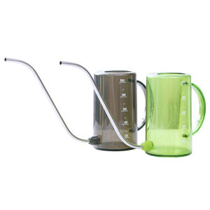 [NEW]1000ml Transparent Flower Sprinkler Long Mouth Stainless Steel Watering Can