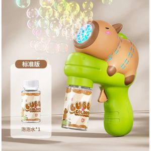 Pistol Buih Capybara Automatik Mesin Buih Elektrik Mainan Luar Kanak Kanak Hadiah Outdoor Rechargeable Capybara Electric Bubble Gun Automatic Bubble Machine Rechargeable Bubble Blower Toy For Kids Outdoor Fun Gift 卡皮巴拉泡泡枪电动全自动泡泡机儿童户外玩具 E102