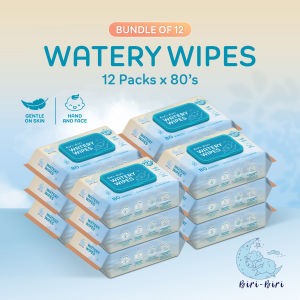 Biri-Biri ® Wet Wipes 80s (12 Packs)