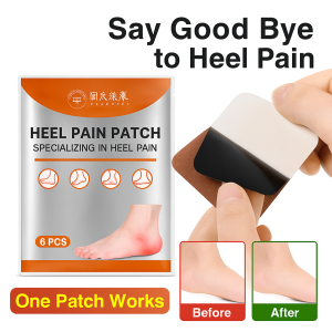 Herbal Heel Pain Patch Plantar Fasciitis Ankle Relief Chinese Medicine Foot Care 足跟疼痛舒缓药贴