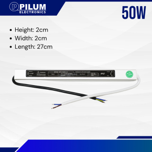 LED Waterproof Switching Power Supply IP67 Outdoor Engineering Power Supply 12v4.2A | 50 Watts