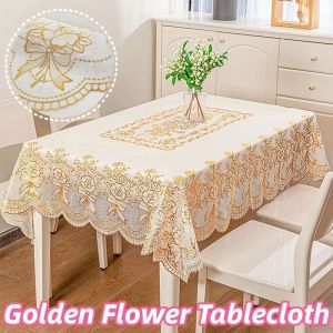 PVC Tablecloth Waterproof Tablecloth Can Be Washed Exquisite Table Decoration Tea Table Set
