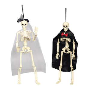 Halloween Skeleton Hanging Decoration With Flexible Poseable Joints For Halloween Party Centerpieces Indoor and Outdoor
