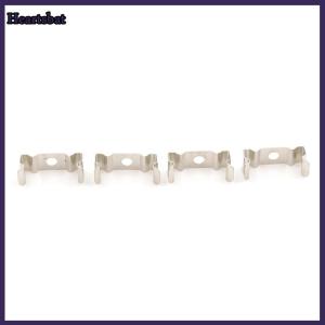[Heartsbat] 4 cái Kẹp giữ đèn tuýp huỳnh quang T5 ổ cắm màu bạc