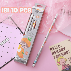 💎💫GROCELY💫💎 6PCS PENSIL MOTIF KARTUN LUCU/PENSIL MURAH MERIAH