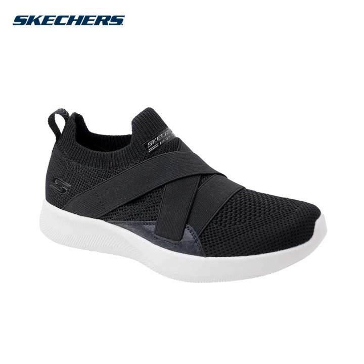 Skechers Women Bobs Squad (32806-BLK) Skechers Women'S Low-Cut
