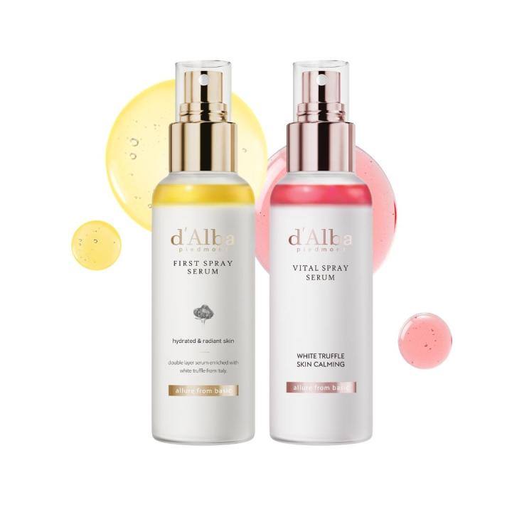 [d'Alba] [Set] White Truffle First Spray Serum (3.38 fl oz) + White ...