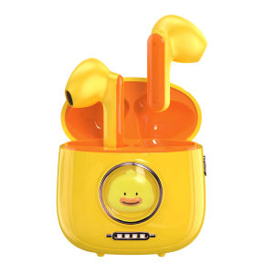 Cute Cartoon Space Capsule Animals Wireless Bluetooth Earphones Noise Canceling Earphones Ultra-Long Standby Earpods Girls Gifts