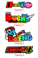 daeng Sai 4 waterproof sticker. 