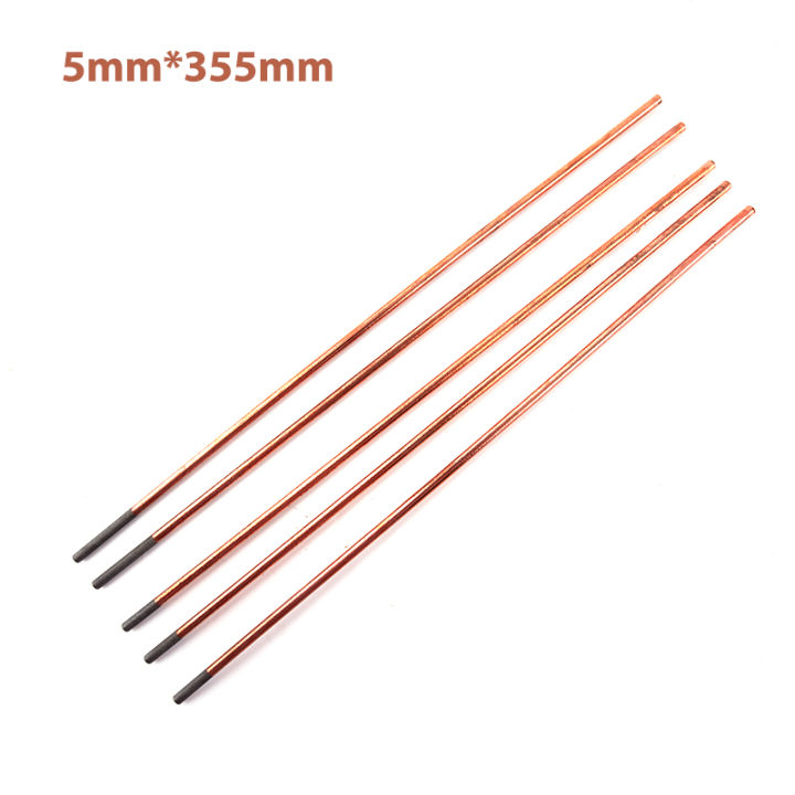MMU 5pcs Air Carbon Arc gouging ก้านกราไฟท์สำหรับปืนแก๊ส DC gouging