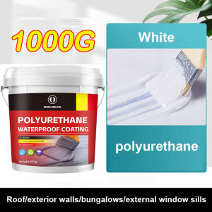Durable for 50 years Water-Based Polyurethane Waterproof Coating leaking glue Waterproof Glue Exterior Wall Roof Leak Repair Eco-friendly Material 防水涂料