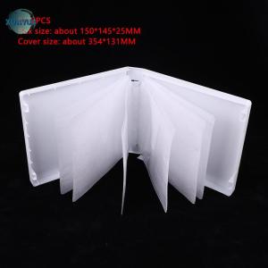 XUNYU3 8 12pcs CD trường hợp đĩa DVD túi lưu trữ dung lượng cao bao bì hộp CD chủ phòng nhà đĩa lưu trữ hộp