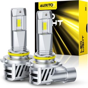 AUXITO 9005 Fog Bulbs 40000LM Ultra Bright 6500K Cool White Pack of 2