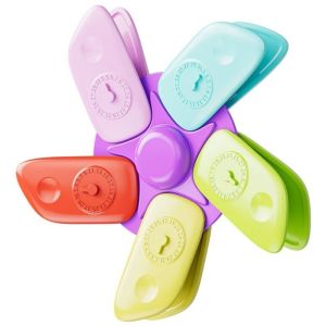 BHQ Magnetic Sealing Clips Rotatable Windmill Fresh Keeping Clip Snack Milk Powder Tea Seals 密封夹