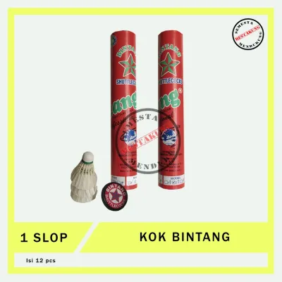 Shuttlecock kok bulutangkis murah latihan anak Bintang